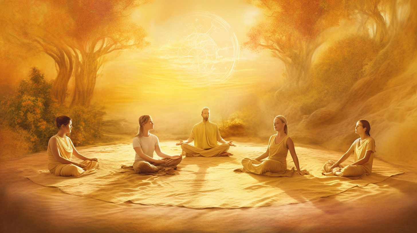 Meditation Golden Healing