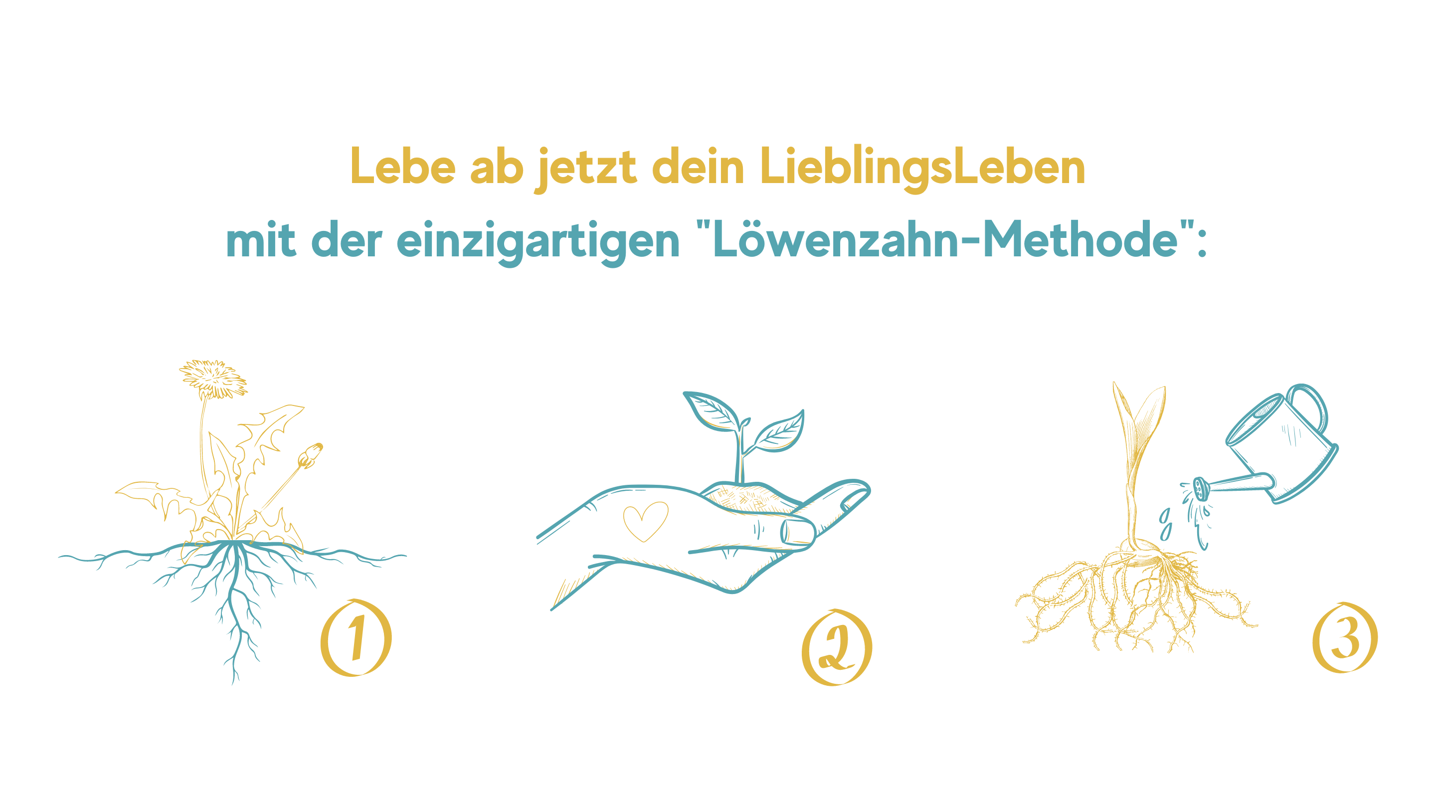 Löwenzahn-Methode 1-3